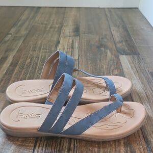 B.O.C. Women's‎ Blue Thong Sandals. Size 10